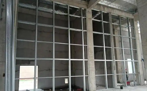 灵旭防爆墙为北京建筑项目施工